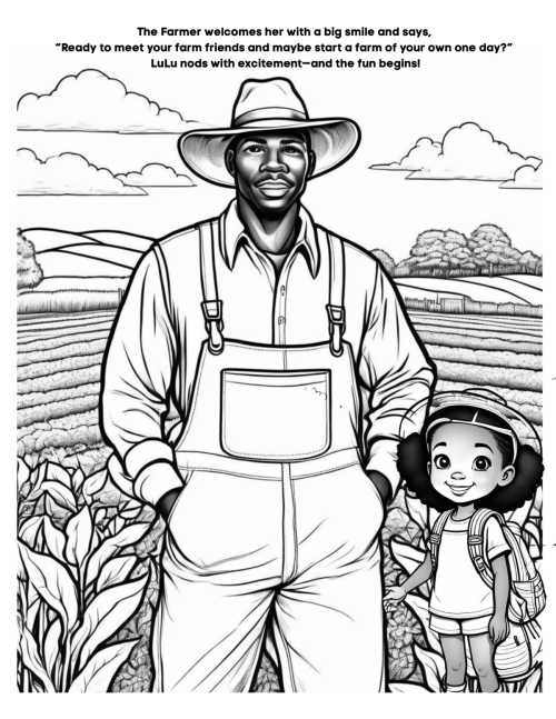 Learning is Fun: LuLu Goes to the Farm (Learning is Fun Affirmation Series)