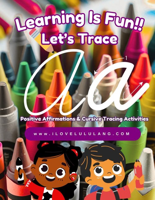 Learning Is Fun: Positive Affirmations & Cursive Tracing Activities (Learning is Fun Affirmation Series)
