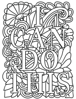 V2 Affirmations Coloring Book (Color with Confidence Series) Paperback