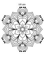 V3 Mandala Affirmations Coloring Book &amp; Goal Tracker (Color with Confidence Series)