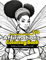 V4 Crowned &amp; Confident: Affirmations Coloring Book (Color with Confidence Series)