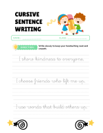 Learning Is Fun: Positive Affirmations &amp; Cursive Tracing Activities (Learning is Fun Affirmation Series)